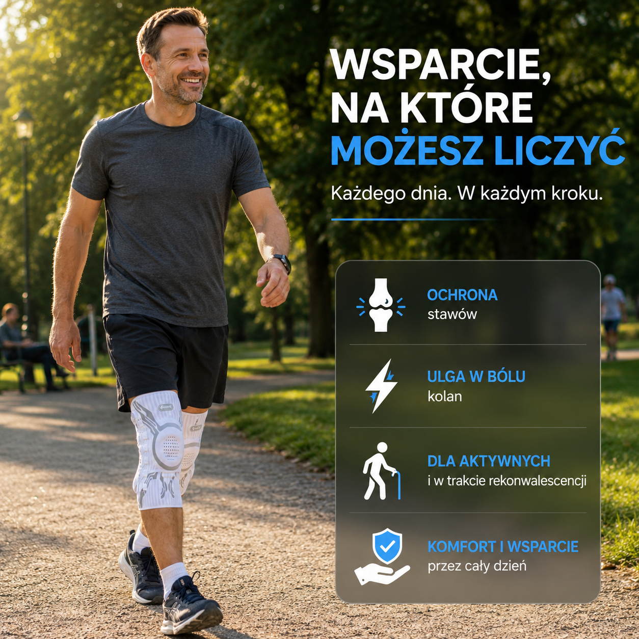 Stabilizująca Orteza na kolano Witalmed